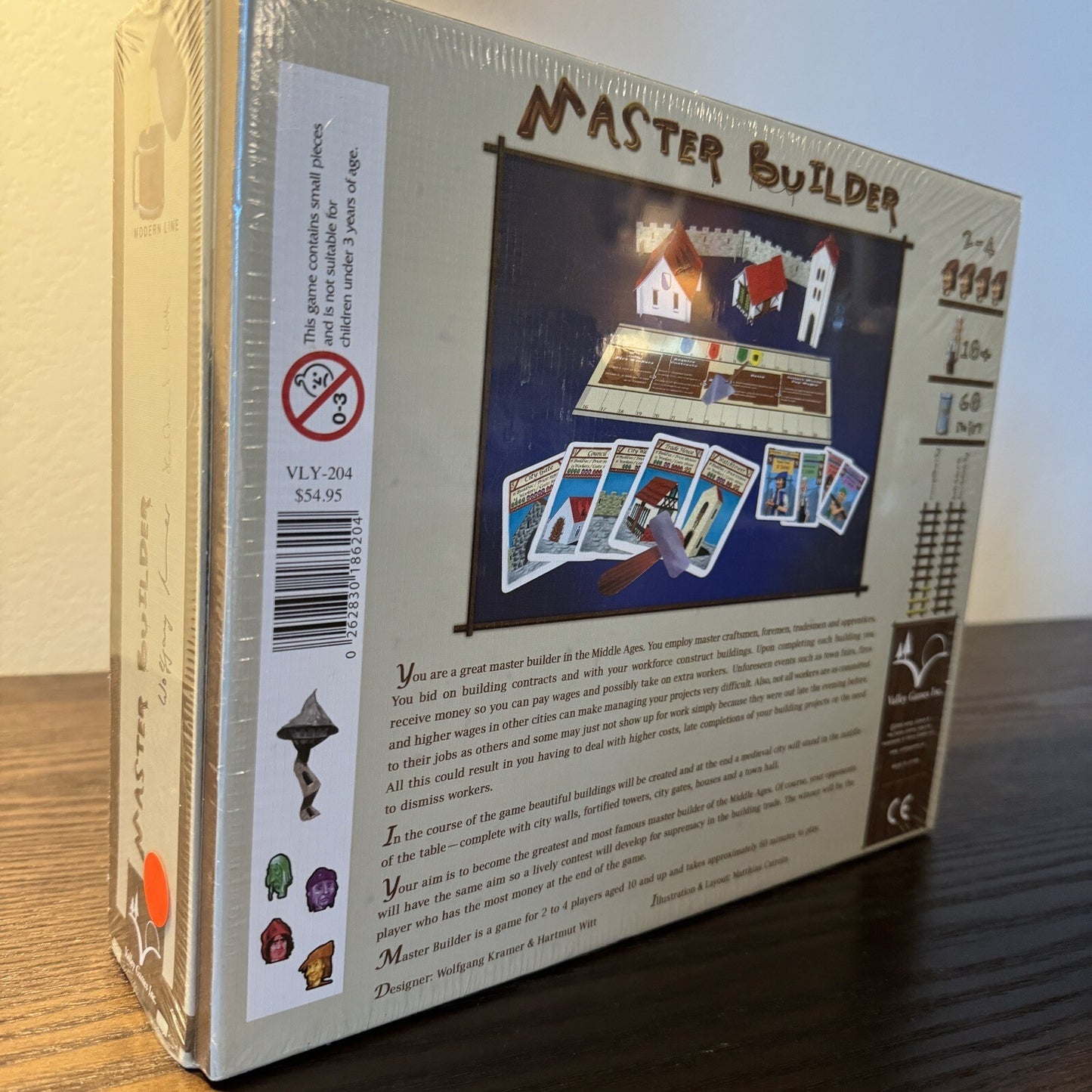 Valley Games Master Builder Board Game 2008 2-4 Players Walfgang Kramer Building