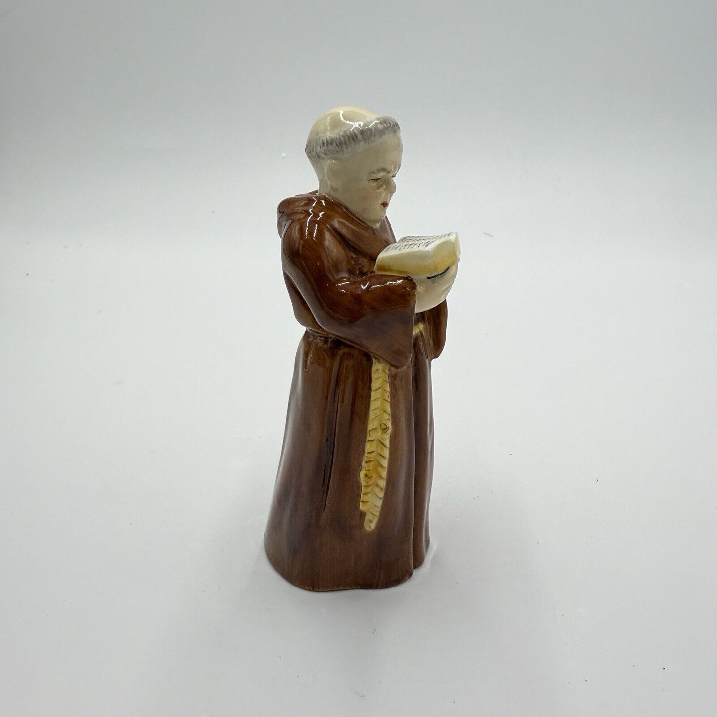 Royal Worcester Bone China Candle Snuffers Monk Vintage Figurine Hand Painted