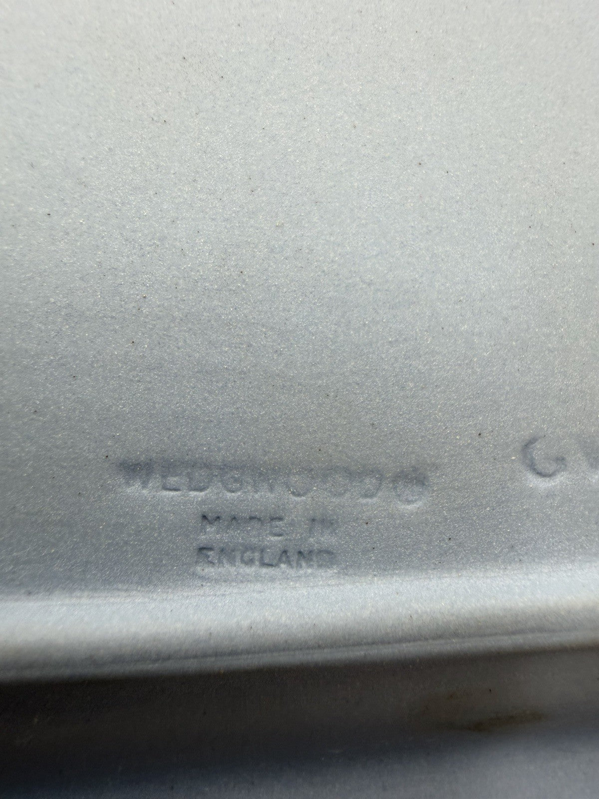 Wedgwood Jasperware Blue Peter Rabbit Bunny Easter Square Treasure Tray 4”