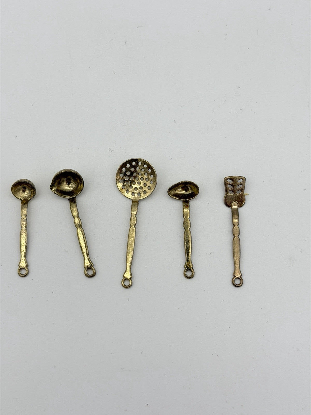 Vintage Bodo Hennig Dollhouse 1:12 5 PCs Kitchen Utensils Miniature Set