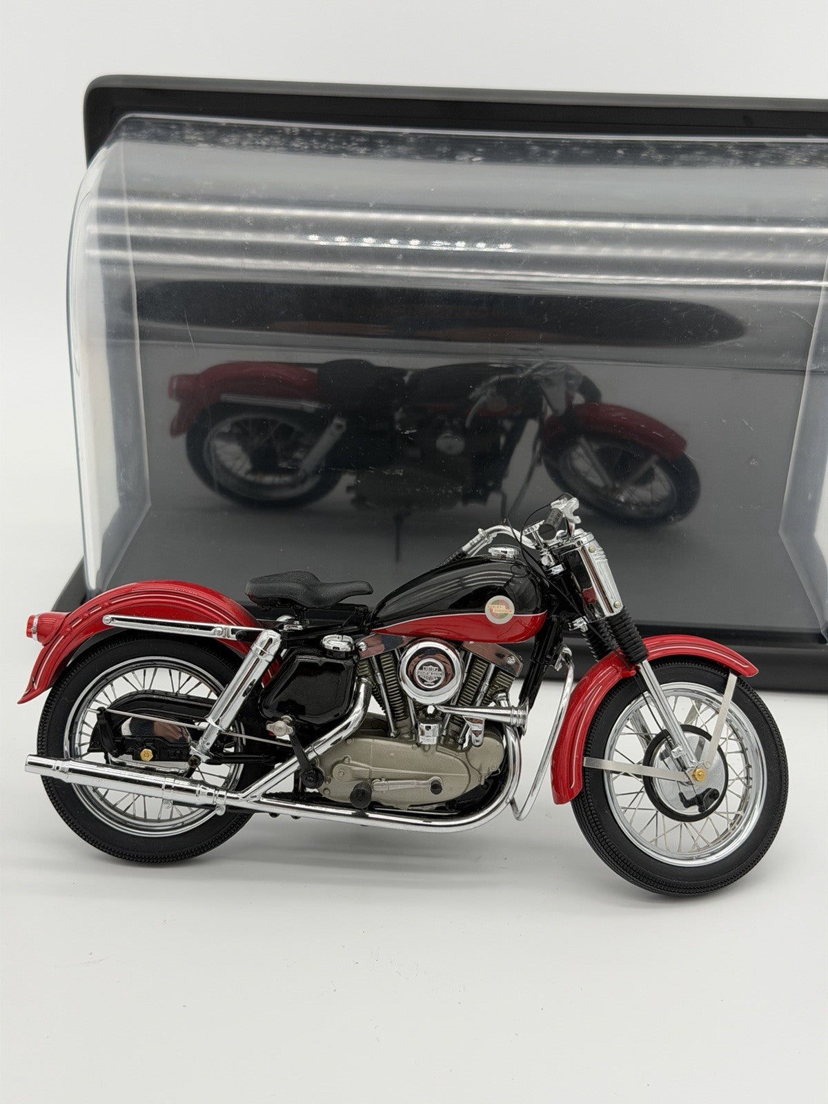 Franklin Mint 1957 Harley Davidson XL Sportster 1:10 Scale Diecast Motorcycle