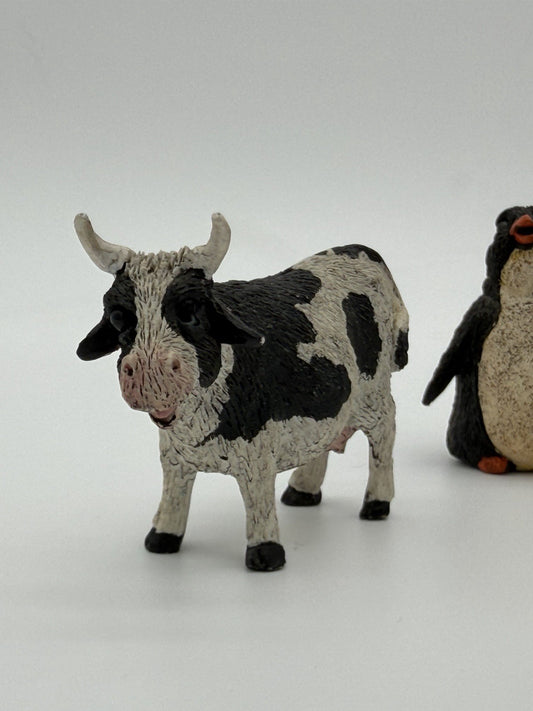 Holy Herd Pete Apsit Noah’s Ark Figurine Collection Resin Folk Art 7 PCs