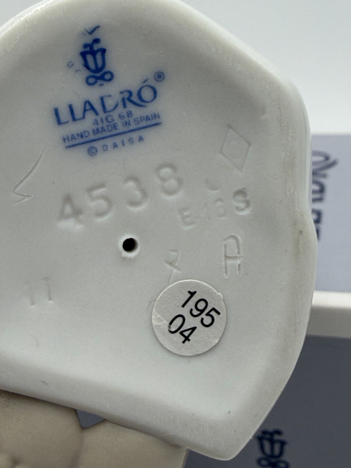 Lladro Spain Porcelain Angel Praying #4538 NIB 5” Painted Vintage Figurine