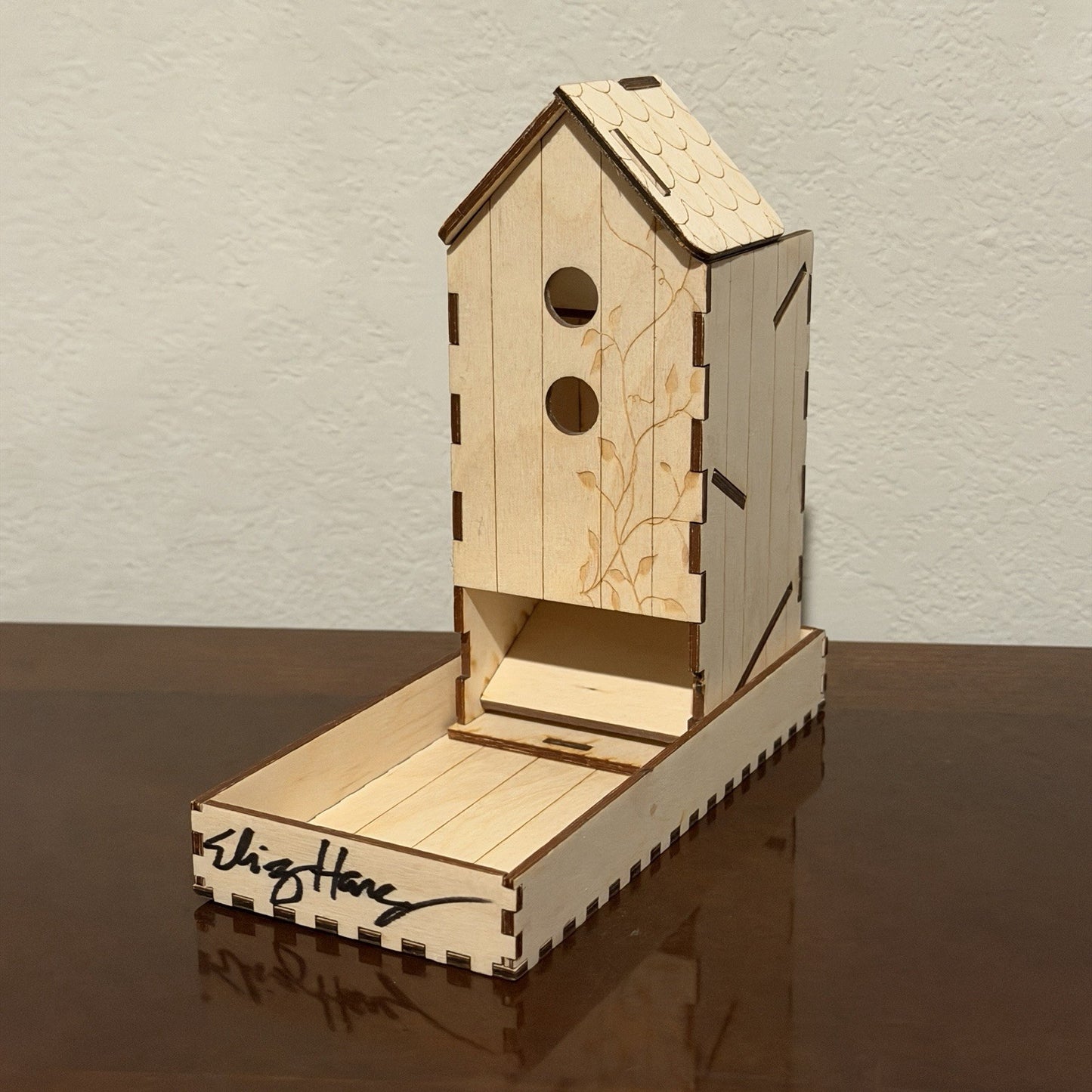 Wingspan Dice Tower Sign By Elizabeth Hargrave Designed Board Game Accessory