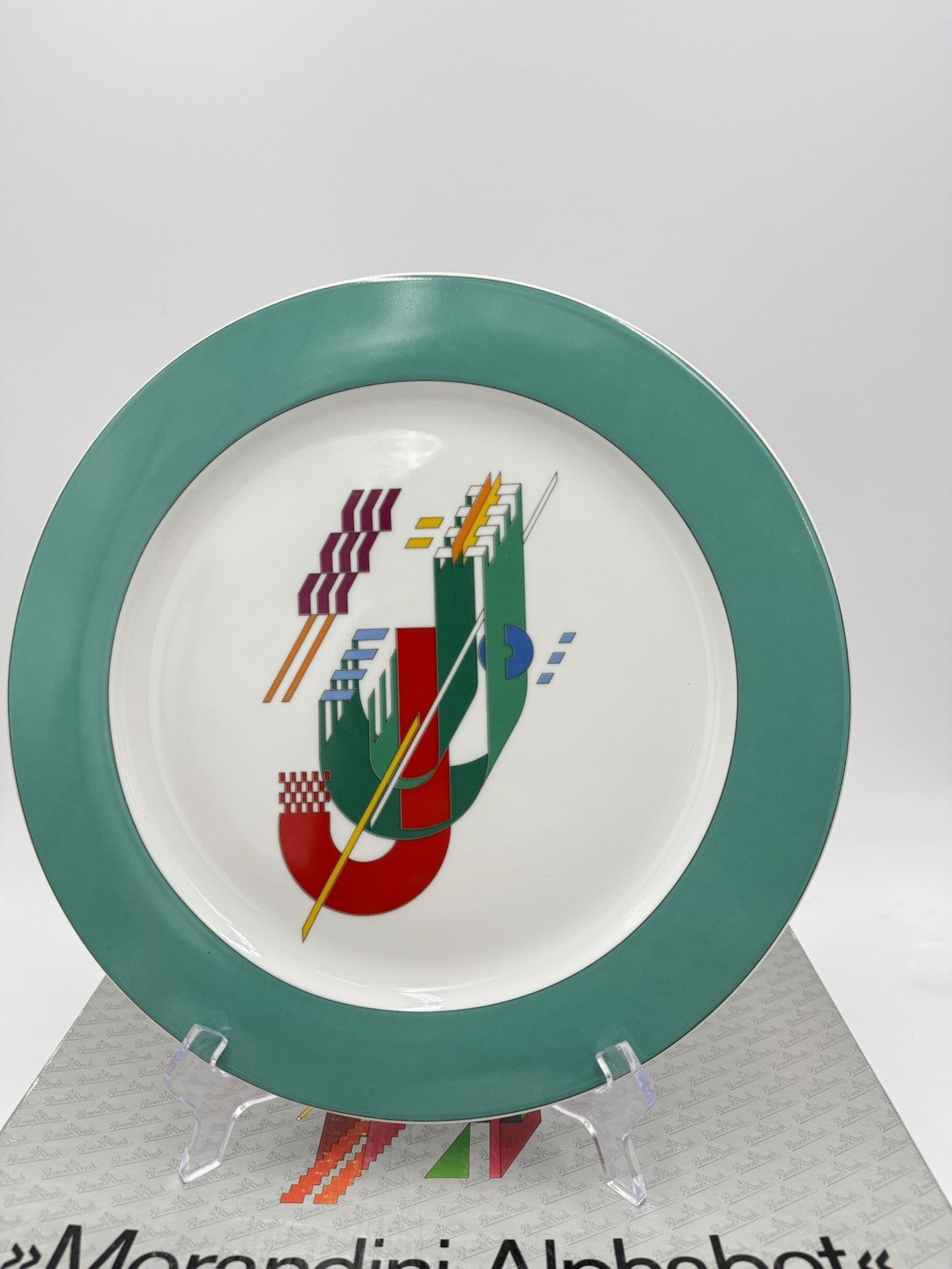 Rosenthal Studio-Line Morandini Alphabet Wall plate Marcello Morandini letter J