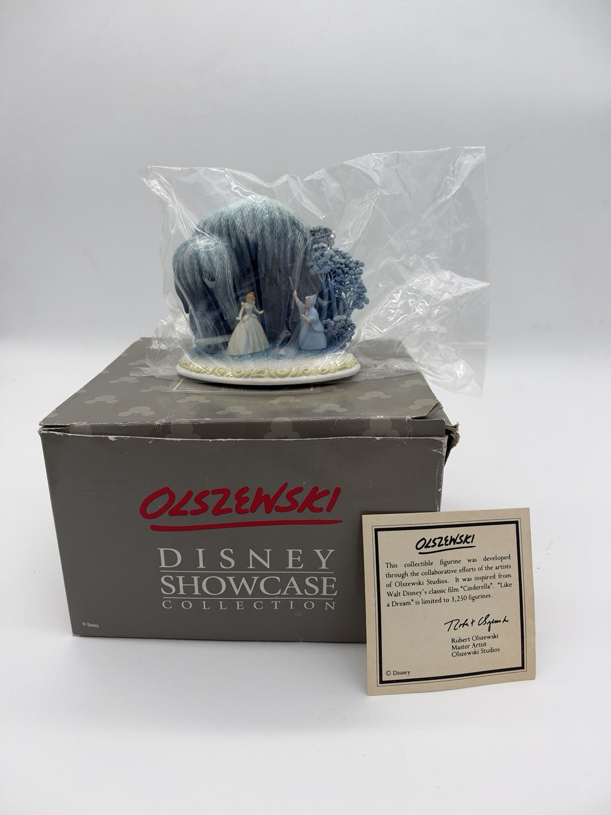 Olszewski Disney Showcase Story Time Like A Dream Cinderella Figurine Signed New