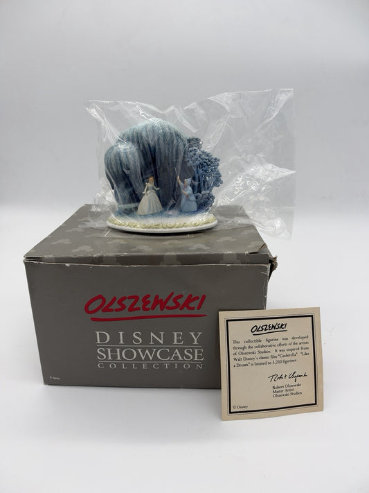 Olszewski Disney Showcase Story Time Like A Dream Cinderella Figurine Signed New