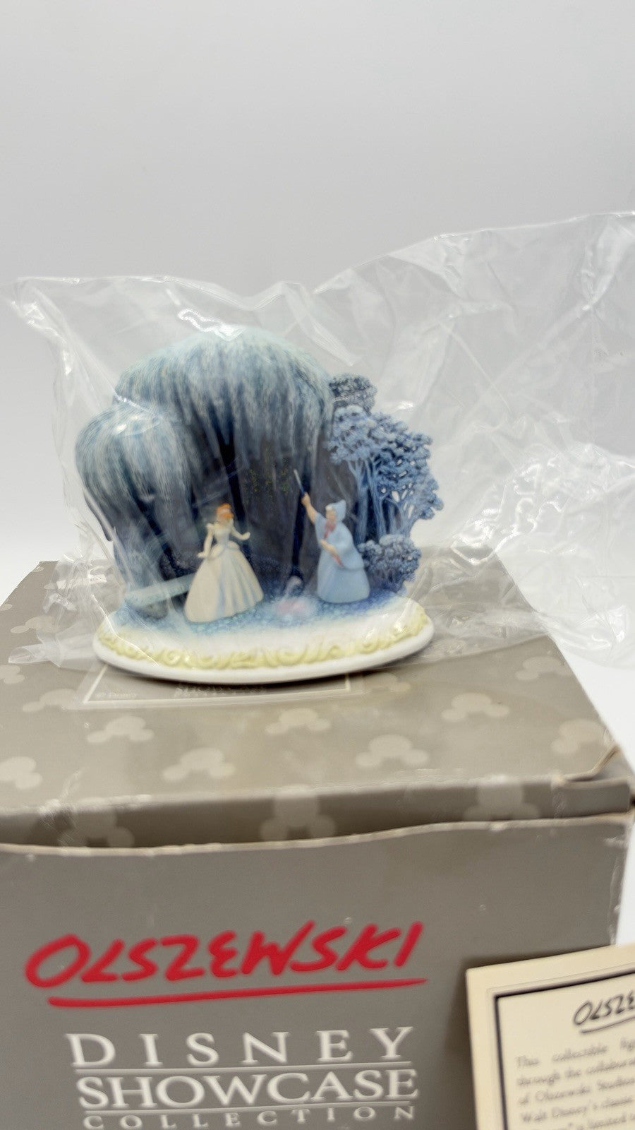 Olszewski Disney Showcase Story Time Like A Dream Cinderella Figurine Signed New