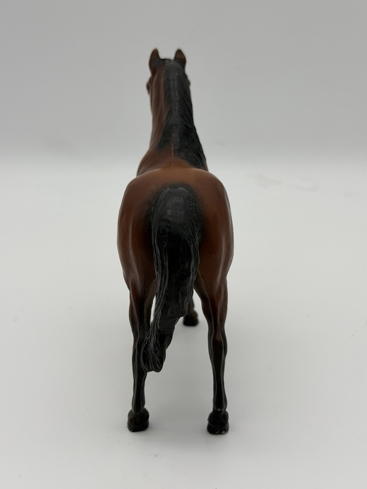 Breyer Shetland Pony Bay 6" Horse Figurine USA Mark 1970s Plastic Model Vintage
