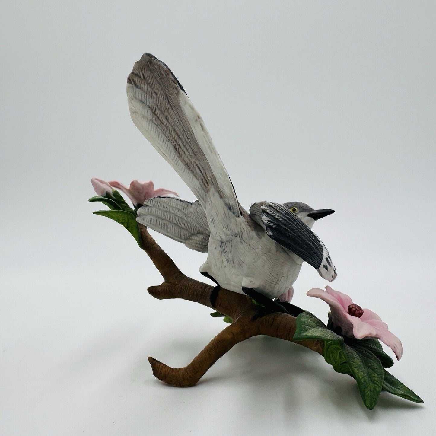 1992 Lenox Porcelain Northern Mockingbird Figurine Bird Painted Mint/ No Box!