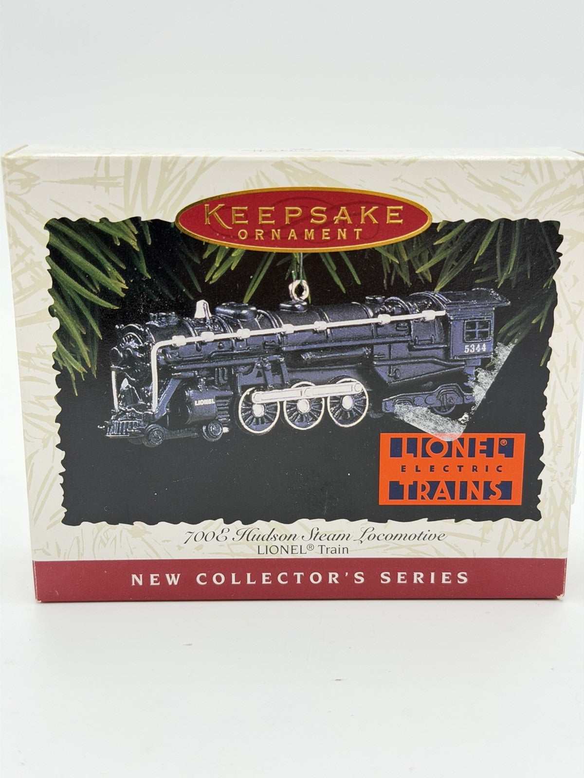 Hallmark Keepsake Lionel Train Hudson Steam 700E Locomotive Ornament Diecast
