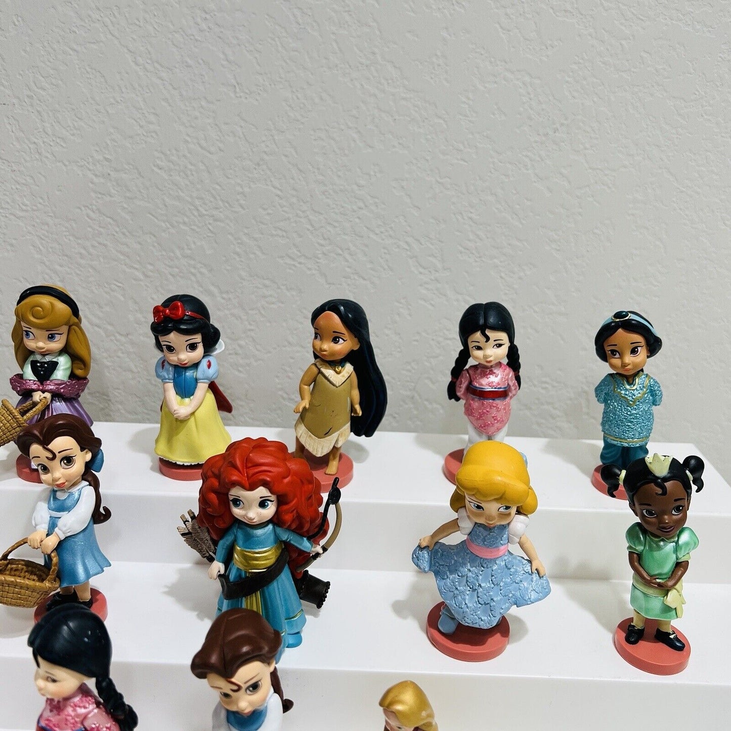 Disney Animators Collection Baby Princess Play Set Princess 12 Figurines Toys