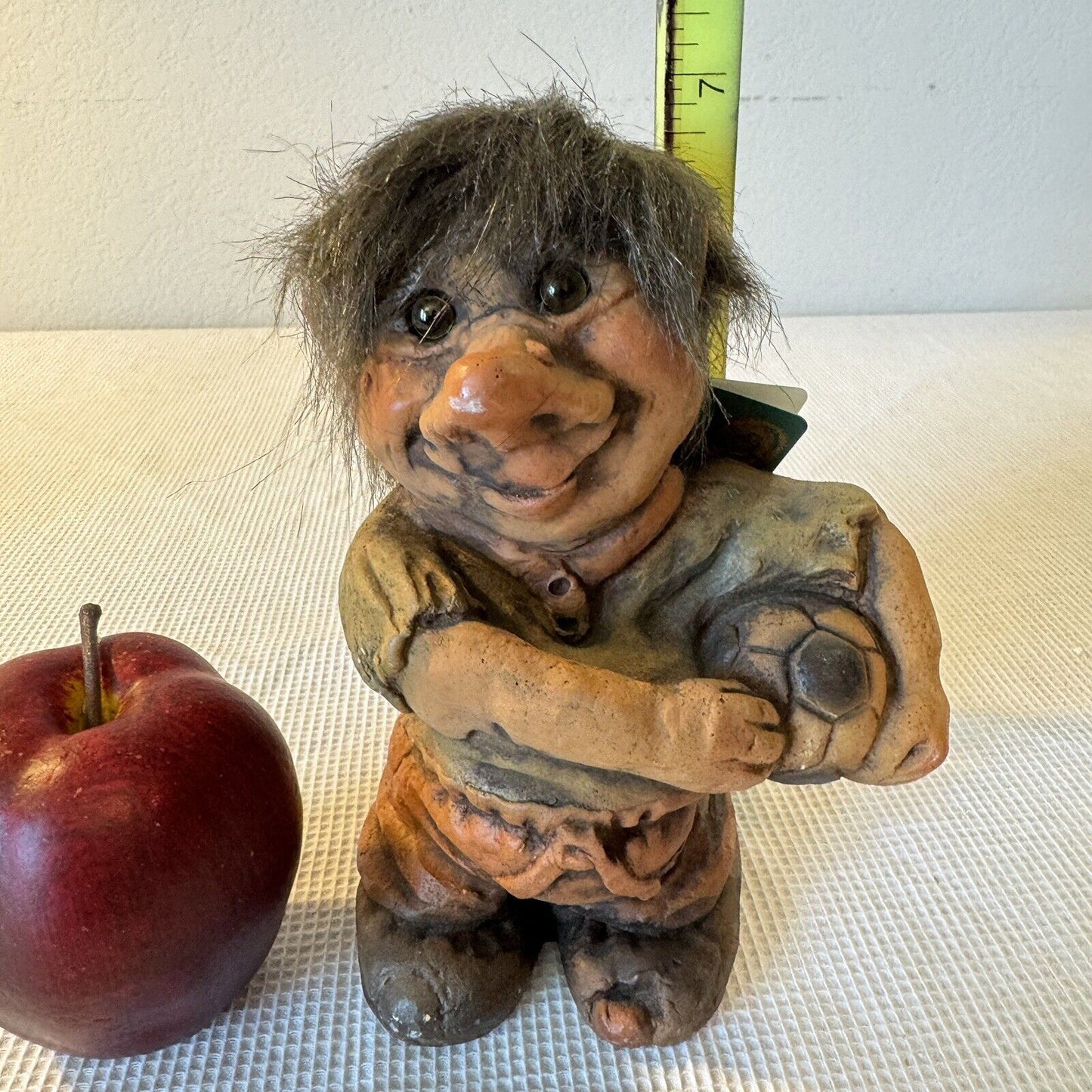 Fosse-Troll Boy Playing Soccer Norway With Tag Sven Schulze Football Clay Trolls