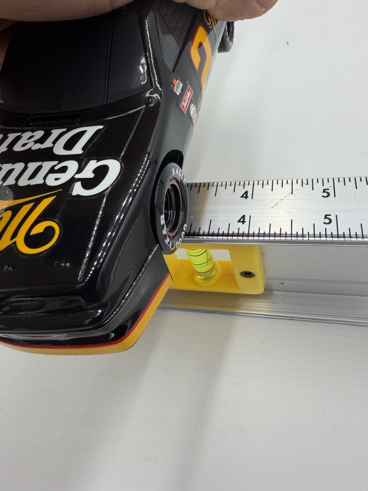 Miller Genuine Draft NASCAR BEER Tap Handle Racing Car MGD