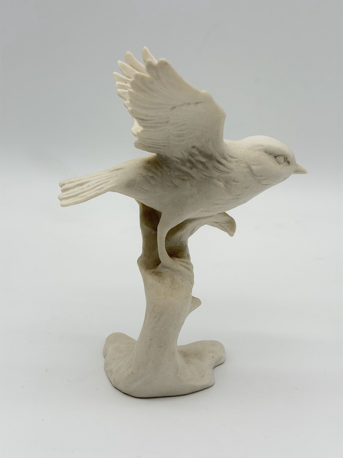Goebel Great Titmouse White Bisque Porcelain Bird Figurine Germany Unpainted 5”