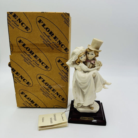 Giuseppe Armani Just Married Figurine # 1157P Florence 1986 Italy Vintage New