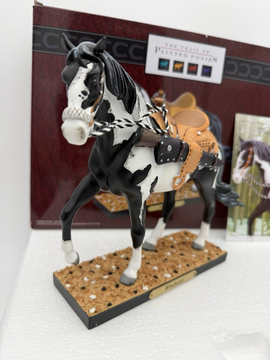 Trail of Painted Ponies WINCHESTER Western Horseman Rifle Horse Figurine 2022
