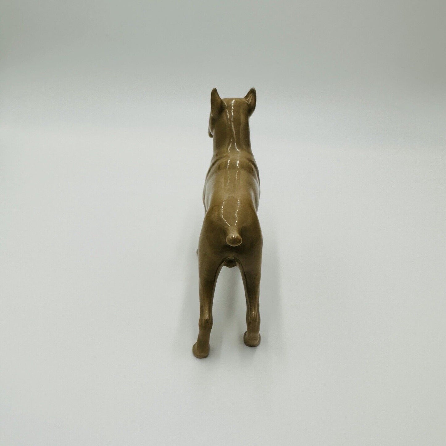 Bing & Grondahl Dog Boxer Standing Figurine Porcelain No 2212 Denmark Vintage