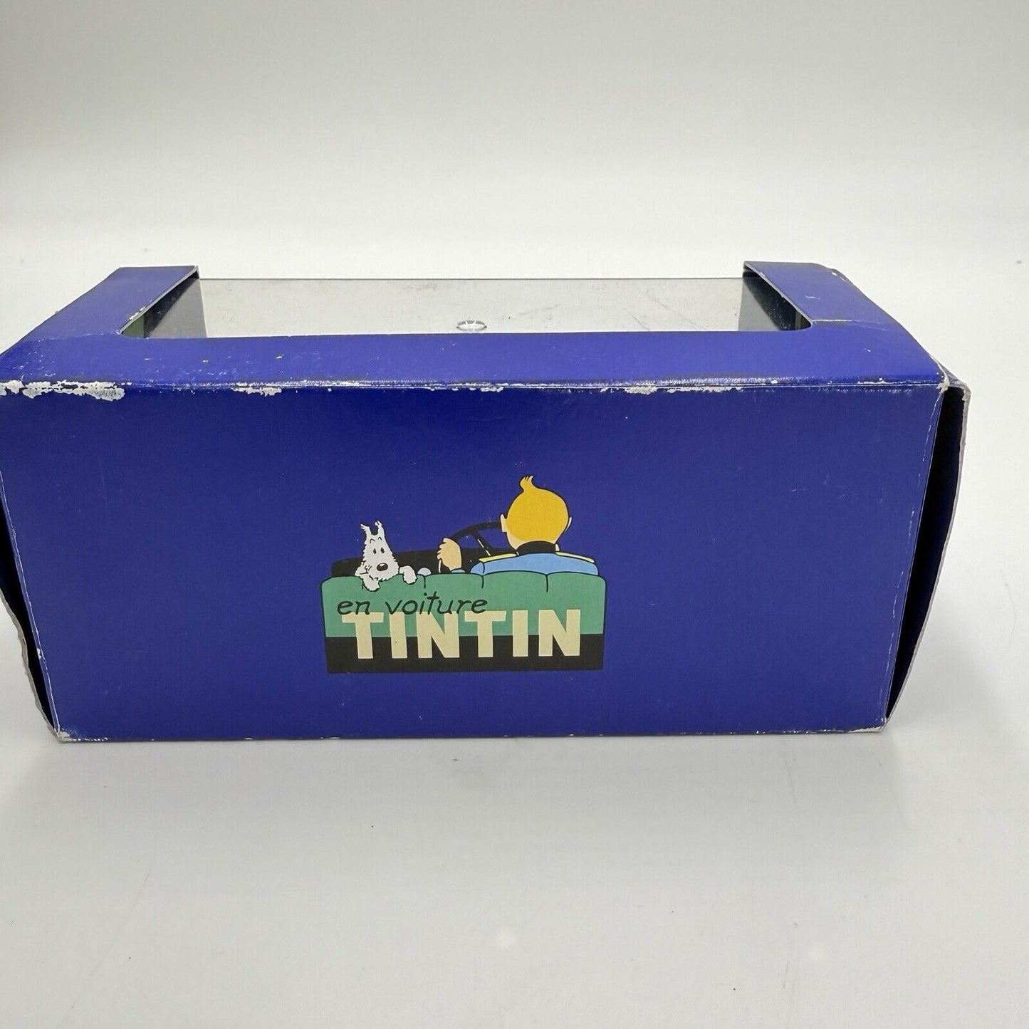 Herge moulinsart TinTin diecast Atlas blue model Vintage Toy Car