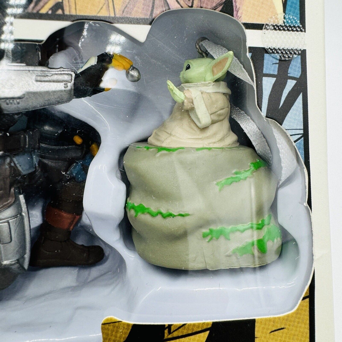 Hallmark Star Wars the Mandalorian & Baby Yoda  Christmas Ornaments