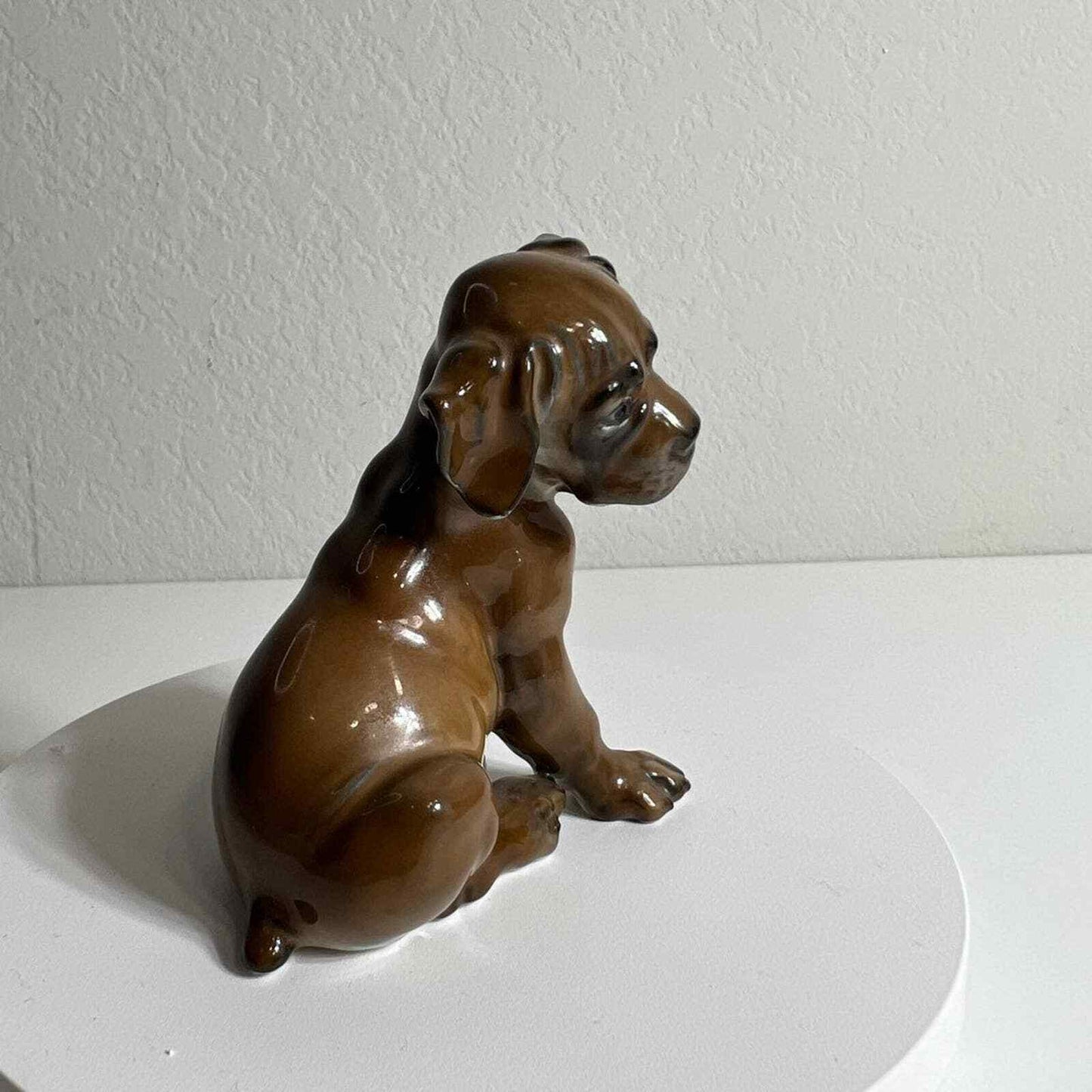 Rosenthal Boxer Dog Figurine Puppy German Vintage Porcelain Germany