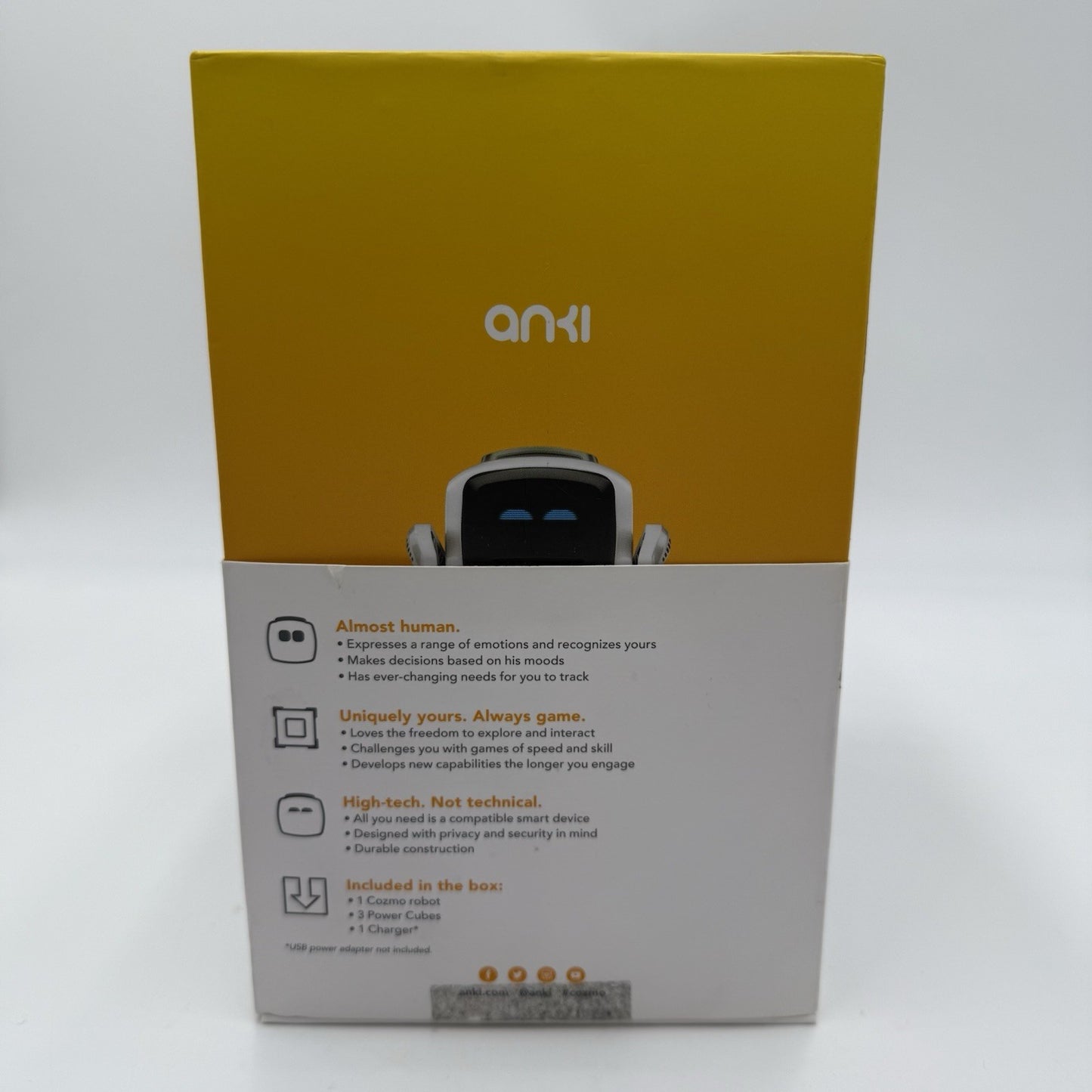 Anki Cozmo Interactive Robot Toy Complete 2017 Original Box + Manual