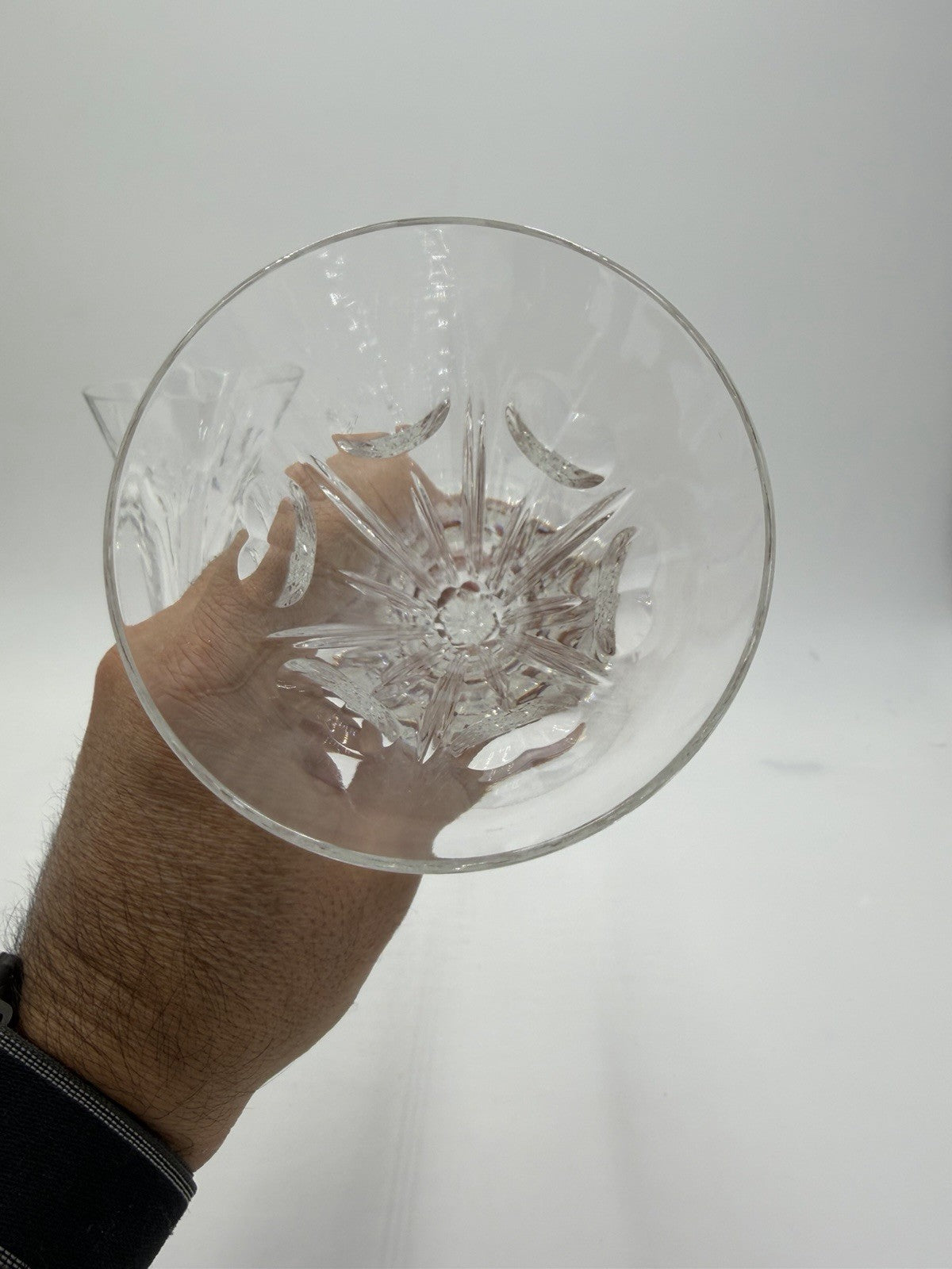 Vintage Waterford Crystal Millennium Series Love champagne flute Set 9”H