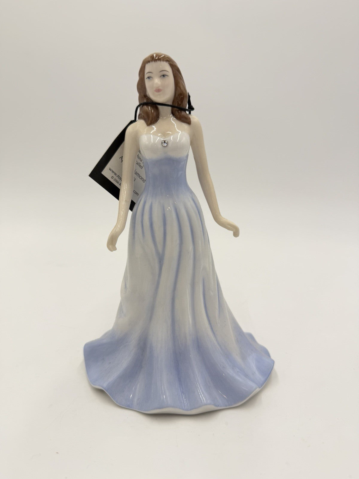 Royal Doulton Porcelain Gemstones Collection April Diamond Monika Figurine