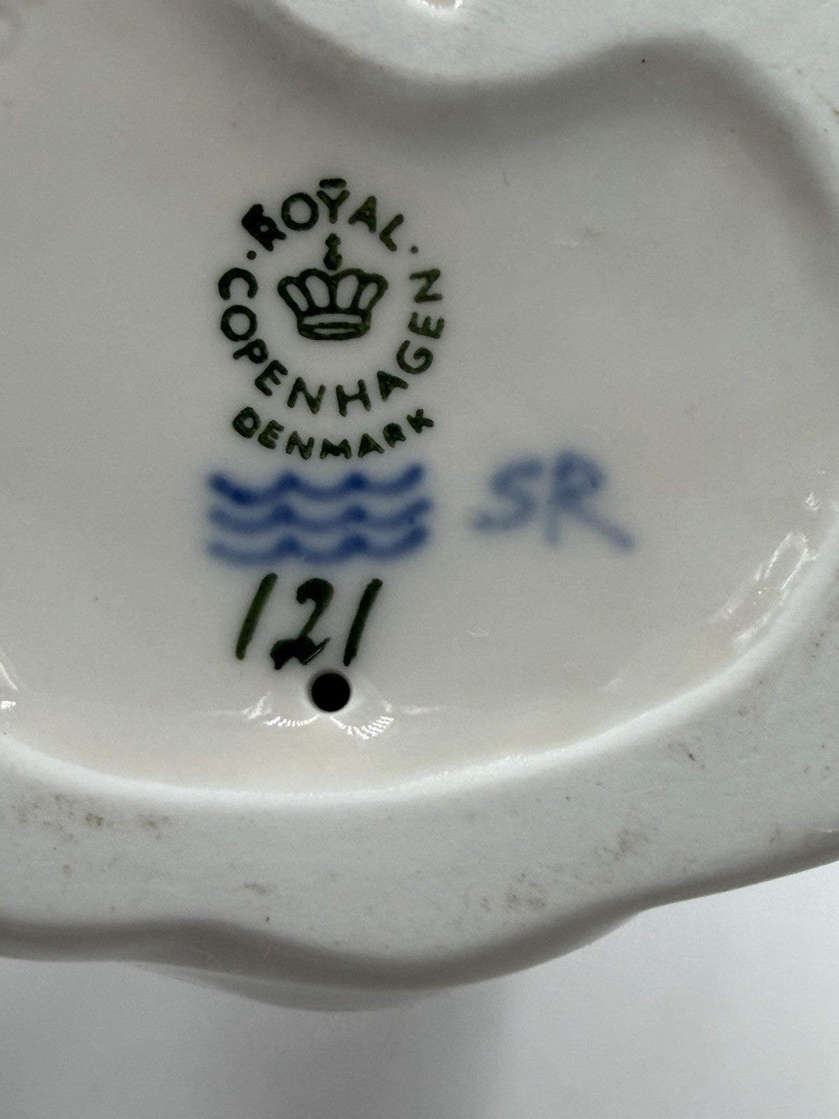 Royal Copenhagen Denmark Porcelain Figurine Girl Cradling Doll 5.25" M.1938