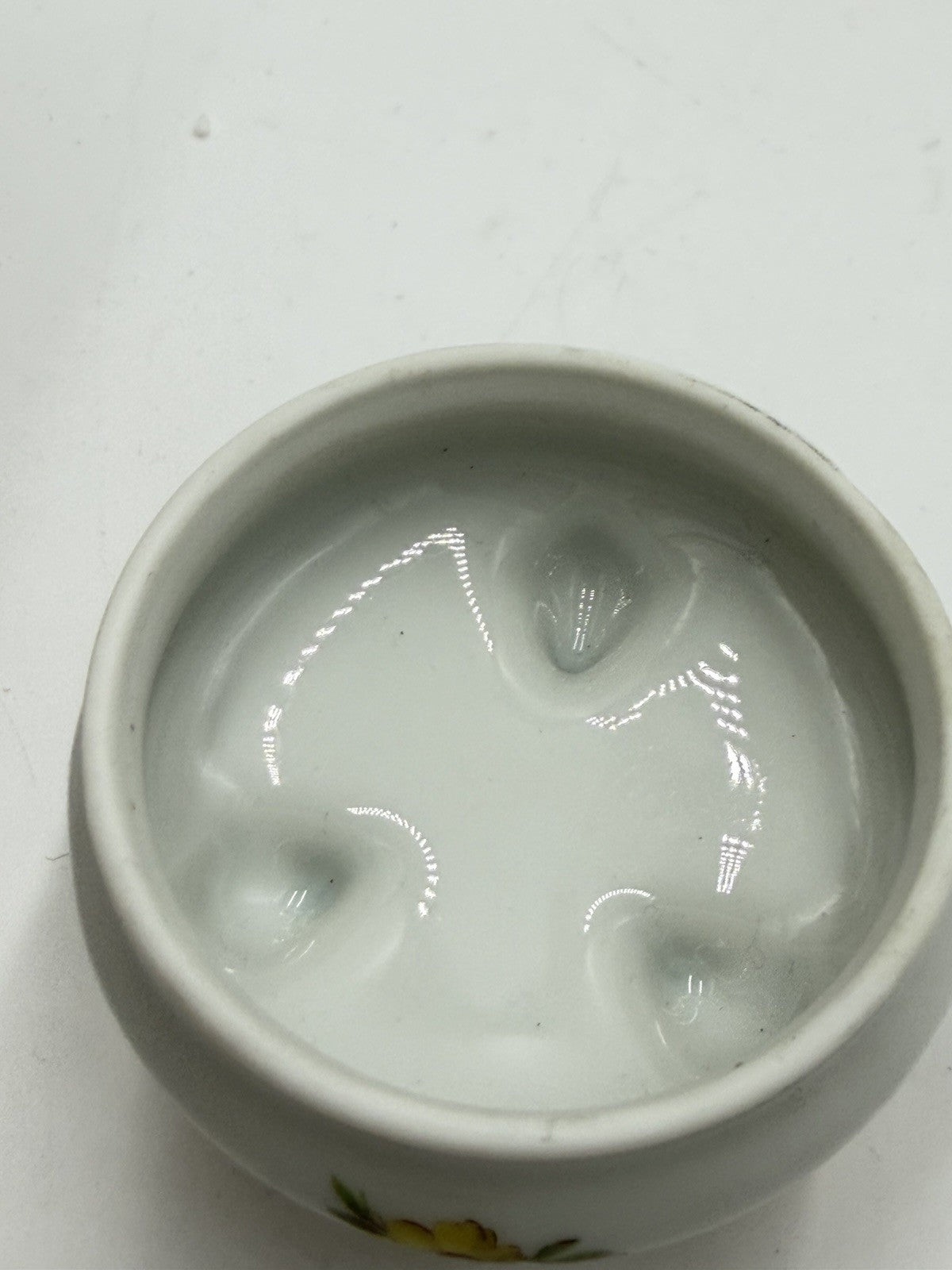 Vintage Limoges Castel France Miniature Victorian Shoes & Trinket Box Porcelain