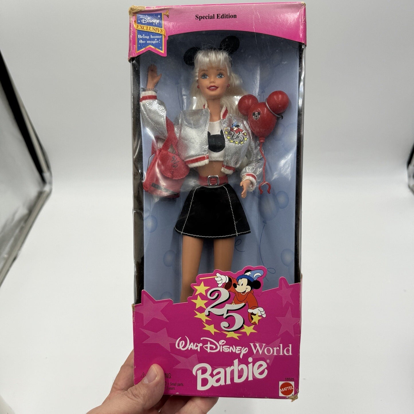 Mattel Walt Disney World Barbie Special Edition 1996 Doll Toy Collection Vintage