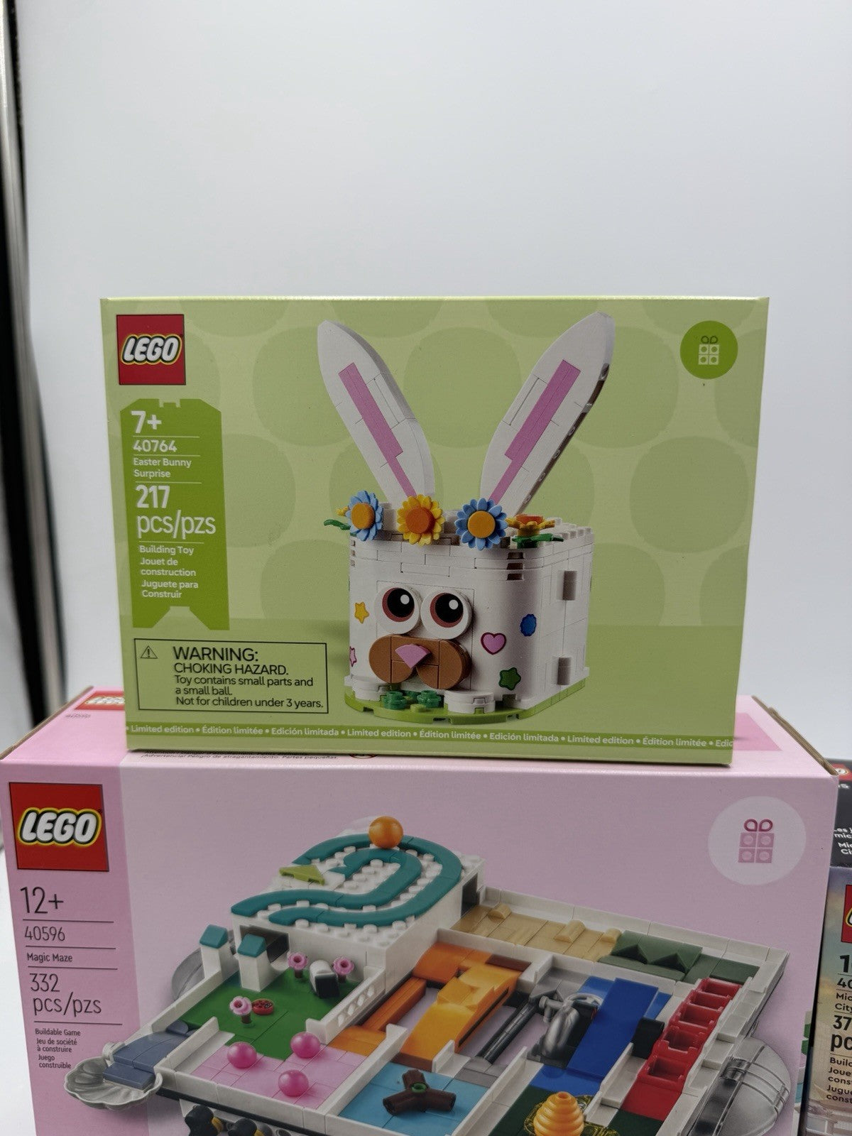 Lego Sealed Easter Bunny Micro Ninjago & Magic Maze Sealed Sets