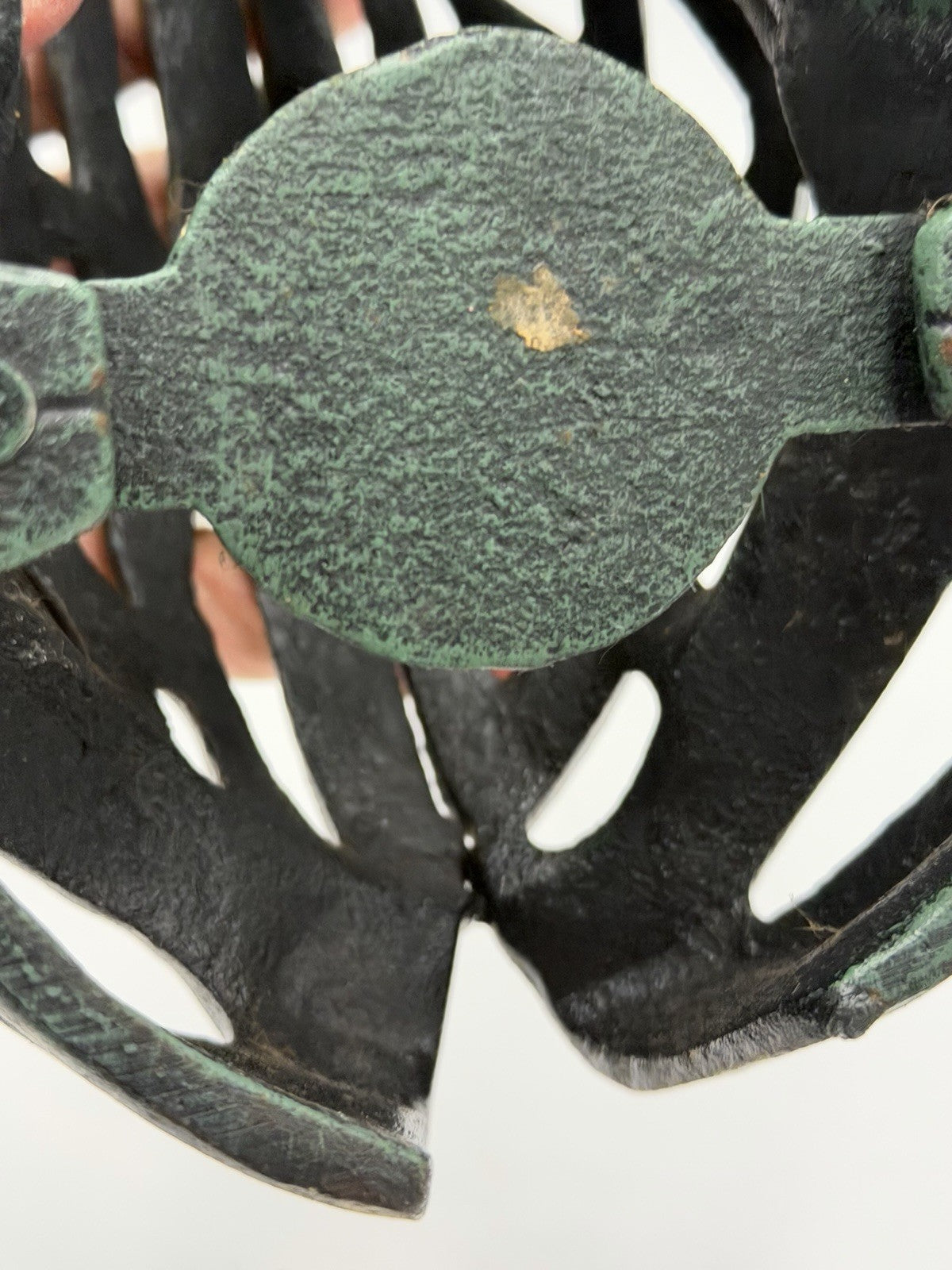 Vintage Cast Iron Japanese Frog Garden Lantern Zen Candle Holder Sculpture GUC