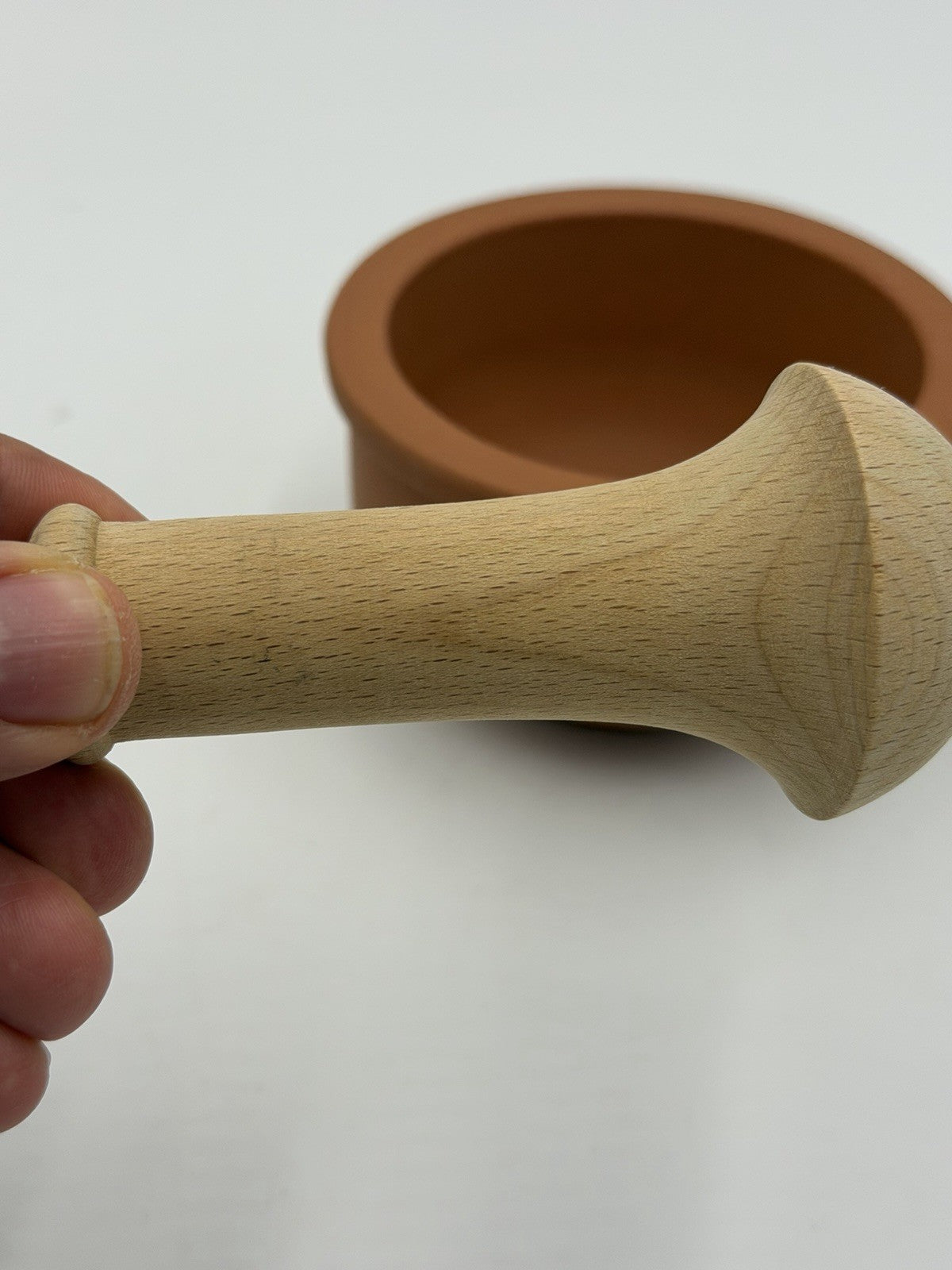 Henry Watson Pottery Suffolk Terracotta Pestle & Mortar Original English Style