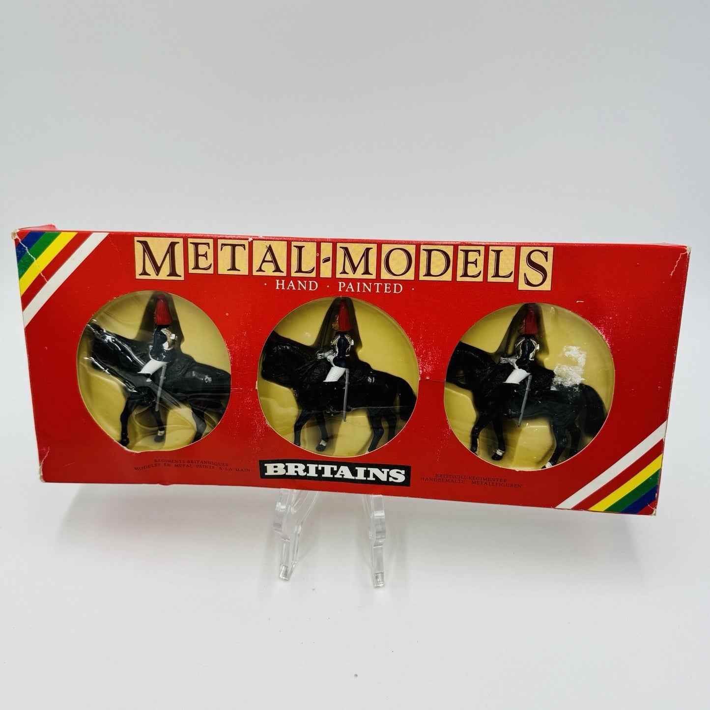 Vintage Britains Metal Models Mounted Lifeguard Hand Painted 1984 Toys