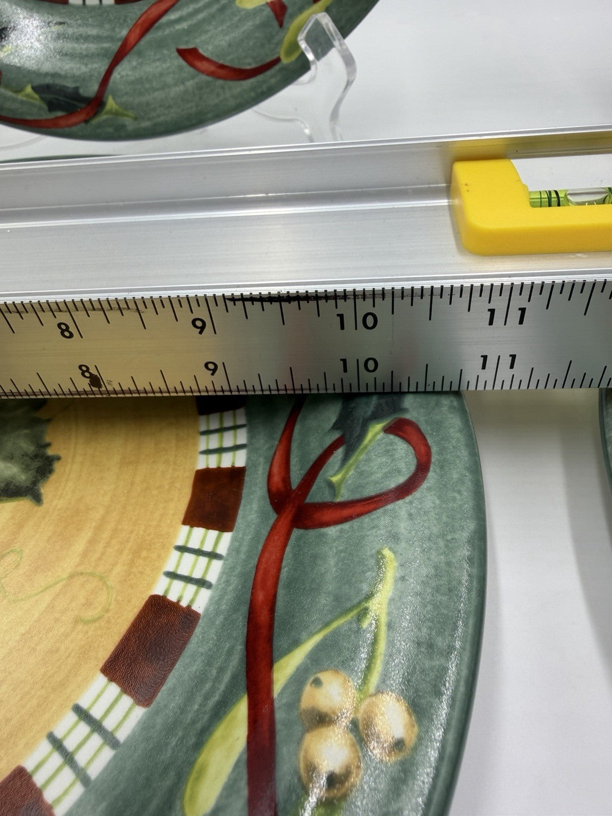 Lenox Porcelain Winter Greetings Everyday Dinner Plates Cardinal Chickadee Set 4