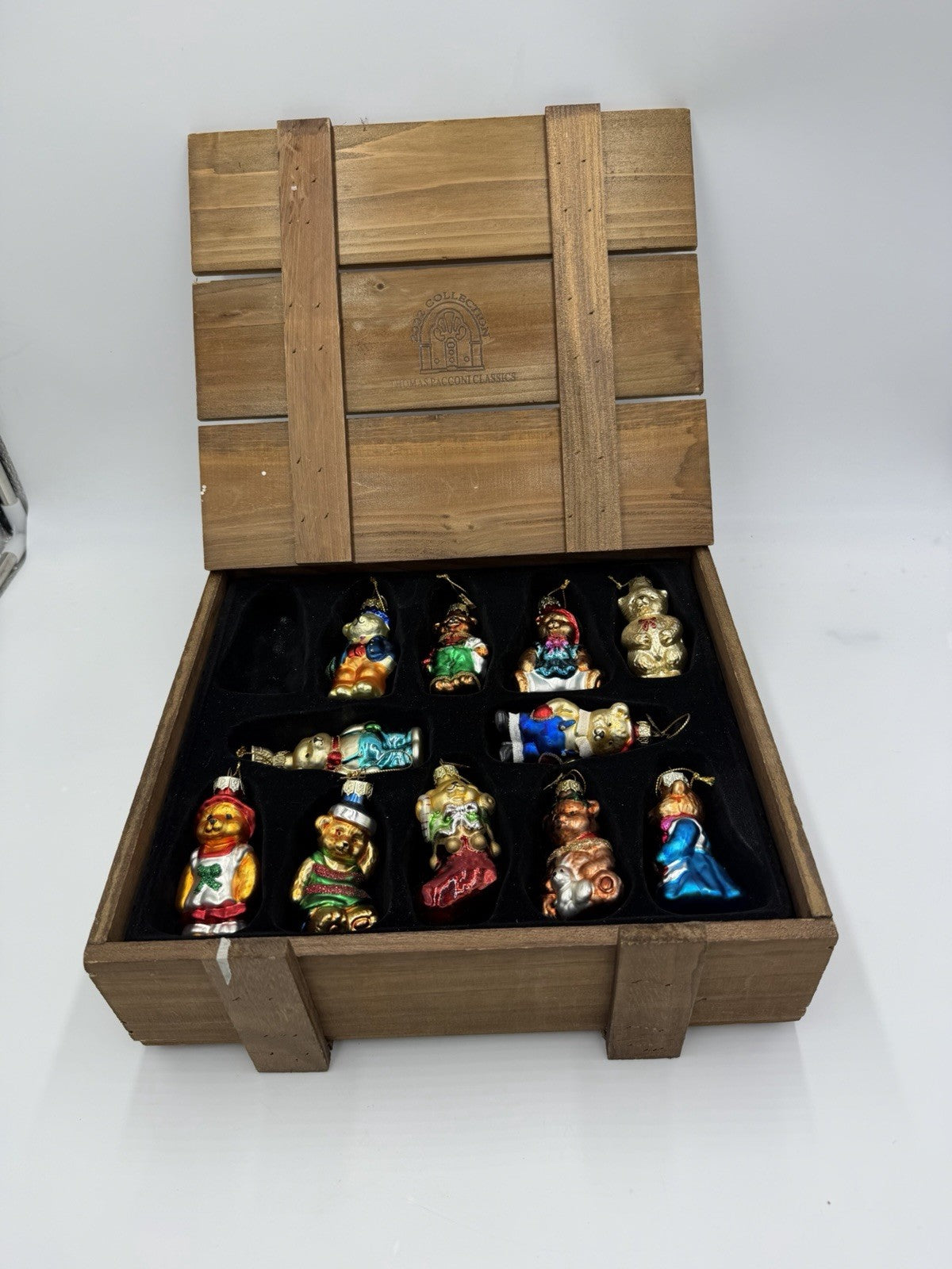 Vintage Thomas Pacconi 2000 Classics Museum Series Holiday Ornament set of 11