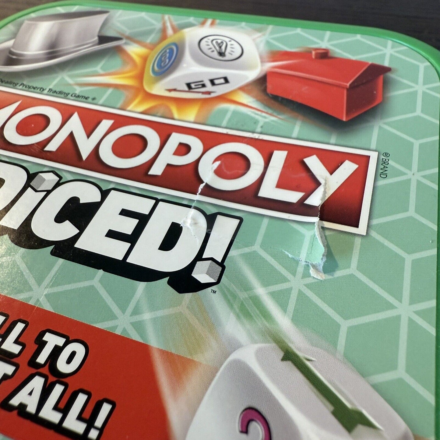 Hasbro Monopoly Diced Game Roll To Own It All Diced! Board Game 2021