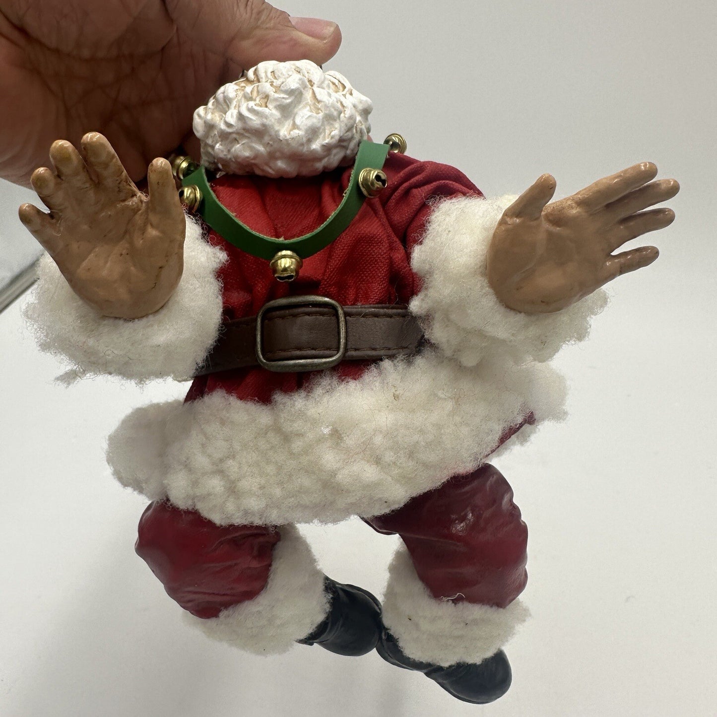 Kurt Adler Grandpa Santa Piggy Back Marjorie Rothberg Figurine Limited Edition