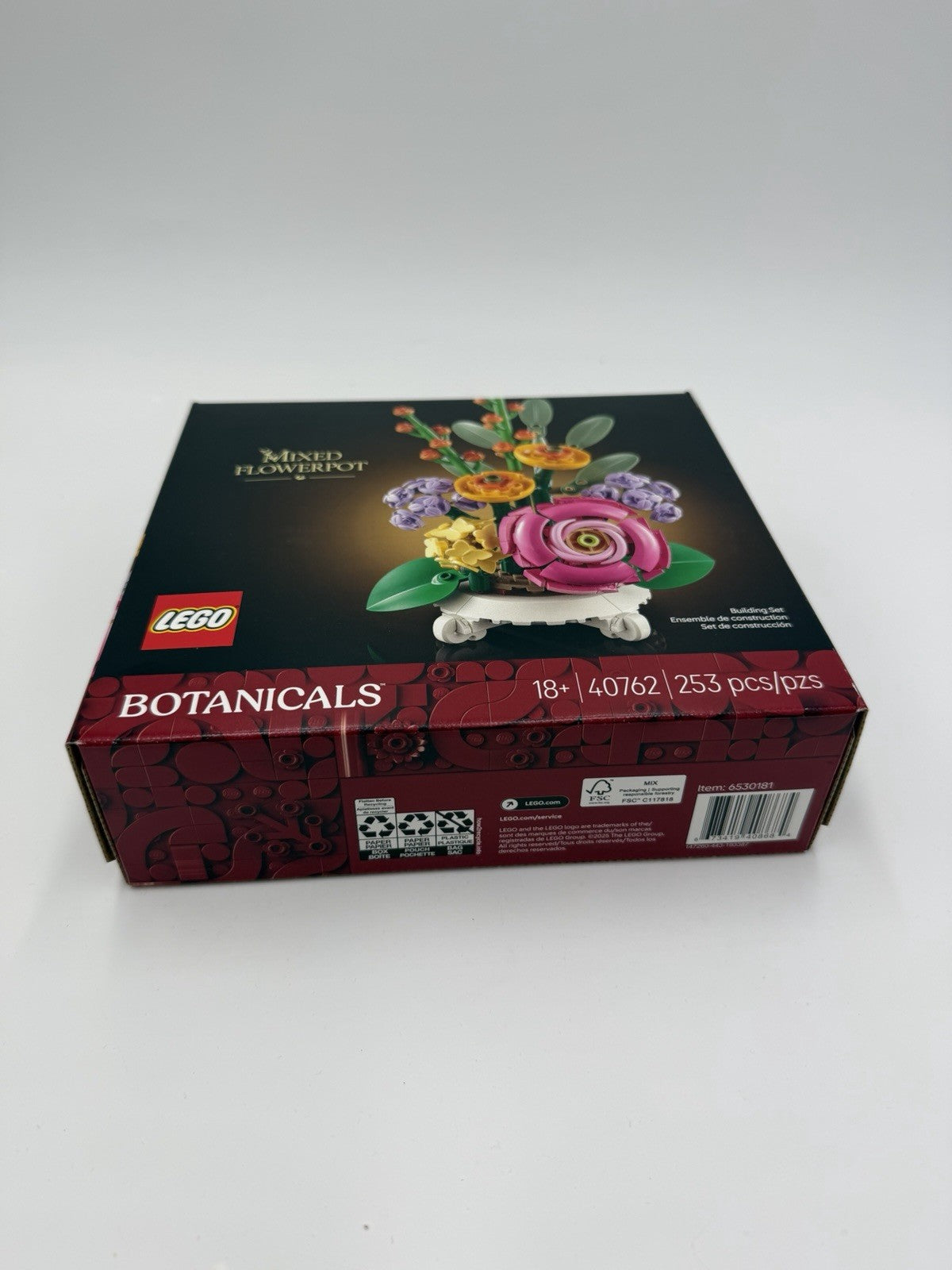 LEGO Botanicals Mixed Flowerpot #40762 Flowers Spring Bouquet 253pcs Sealed