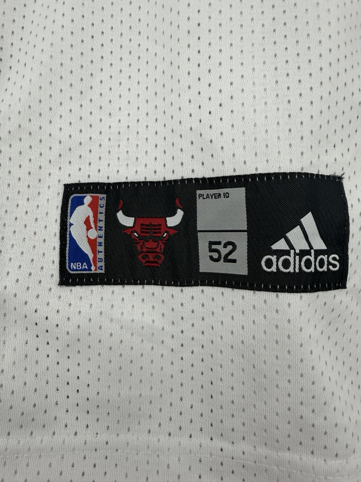 Addidas Chicago Bulls Carlos Boozer #5 NBA Basketball Jersey White Red Black 52