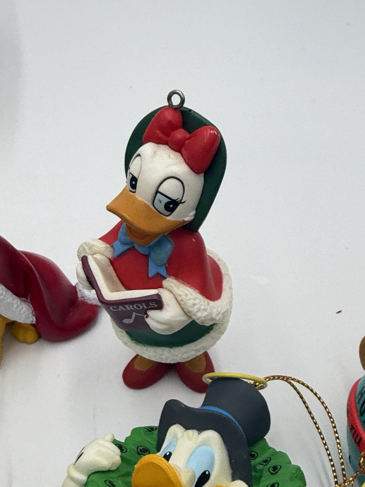 Vintage Disney Grolier Christmas Ornaments Lot Of 13 PCs Different Characters