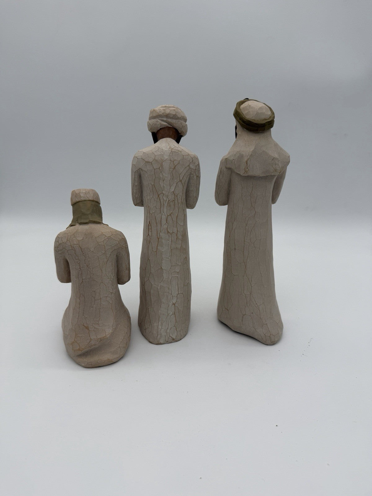 Willow Tree Nativity 3 Wisemen Set Susan Lordi Hand Painted Resin Figurines