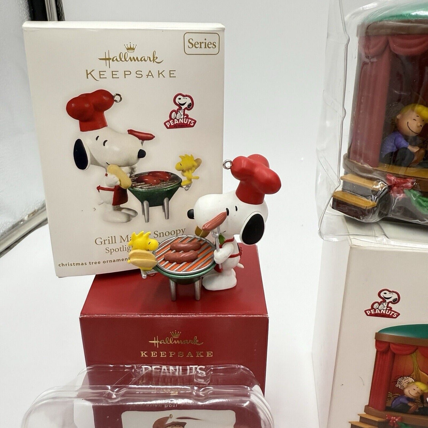 Hallmark Keepsake Peanuts Snoopy Christmas Ornaments Set