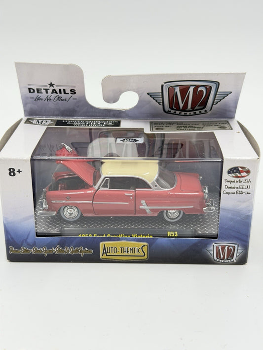 M2 Machines 1953 Ford Crestline Victoria Scale 1:64 Diecast Car Limited Edition