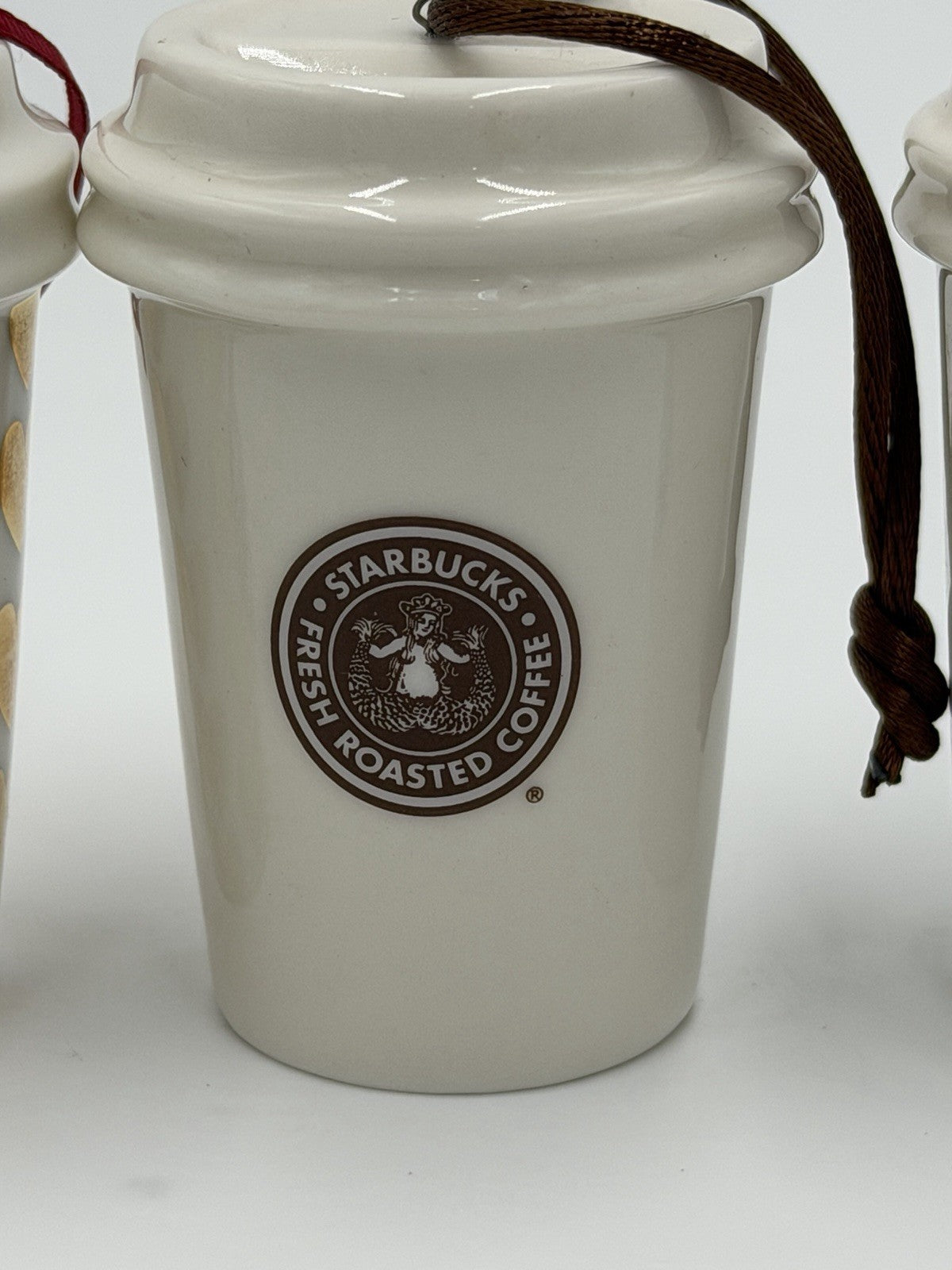 Starbucks Coffee Company Hanging Mini Cups Christmas Ornaments 1971, 1992,2011