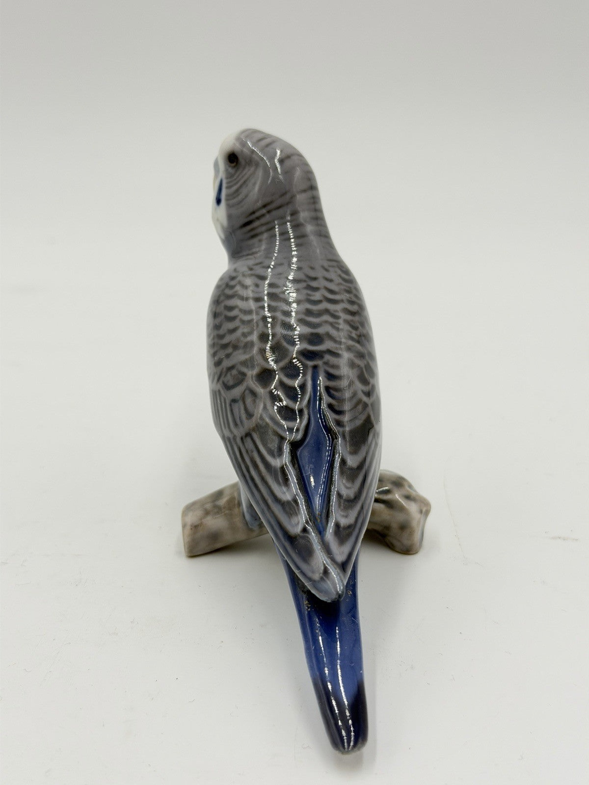 Bing and Grondahl Budgerigar Parakeet 457 Jespersen Porcelain Figurine Denmark
