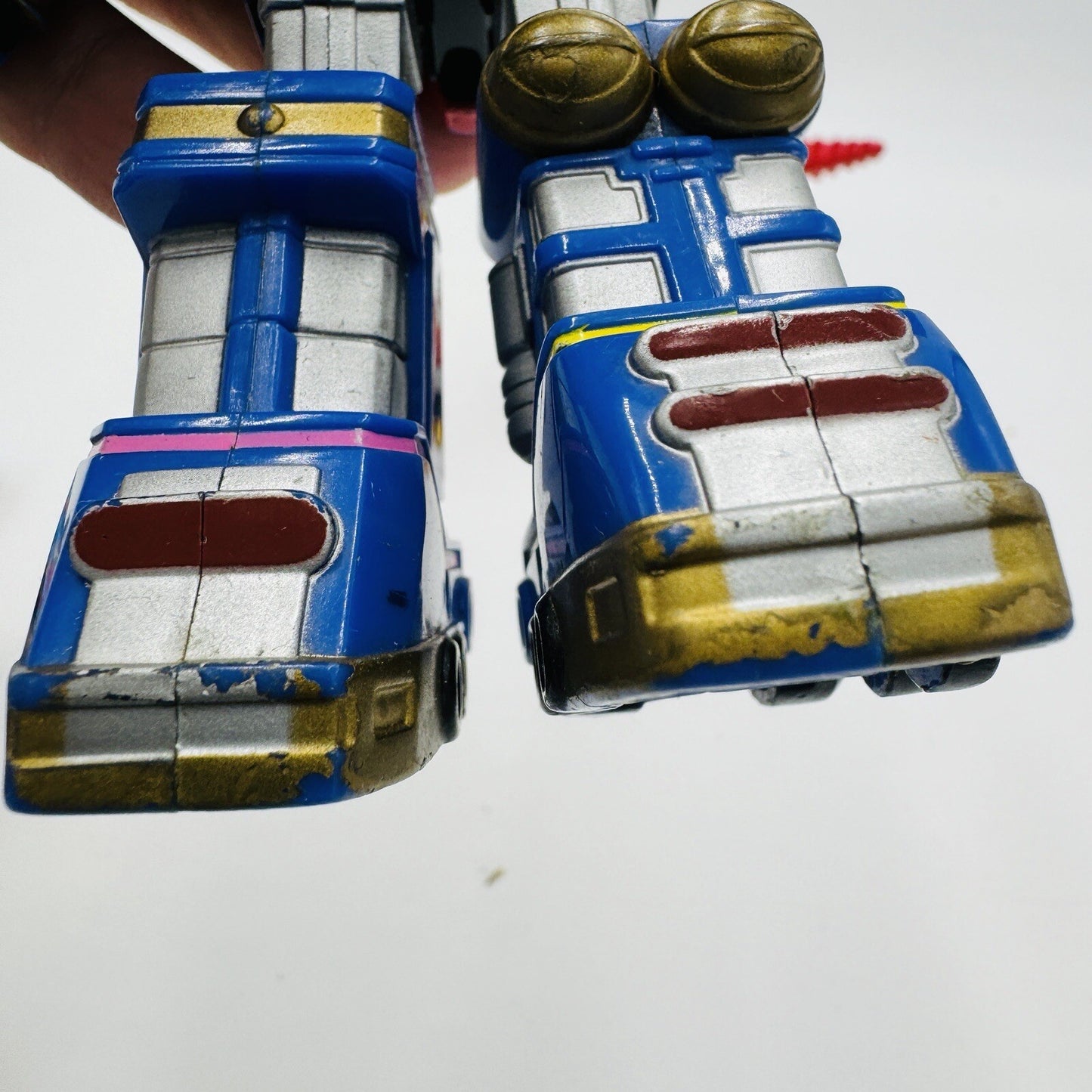 Power Rangers Dino Thunder Megazord Action Figure 5.5" Thundersaurus Bandai 2 Pc