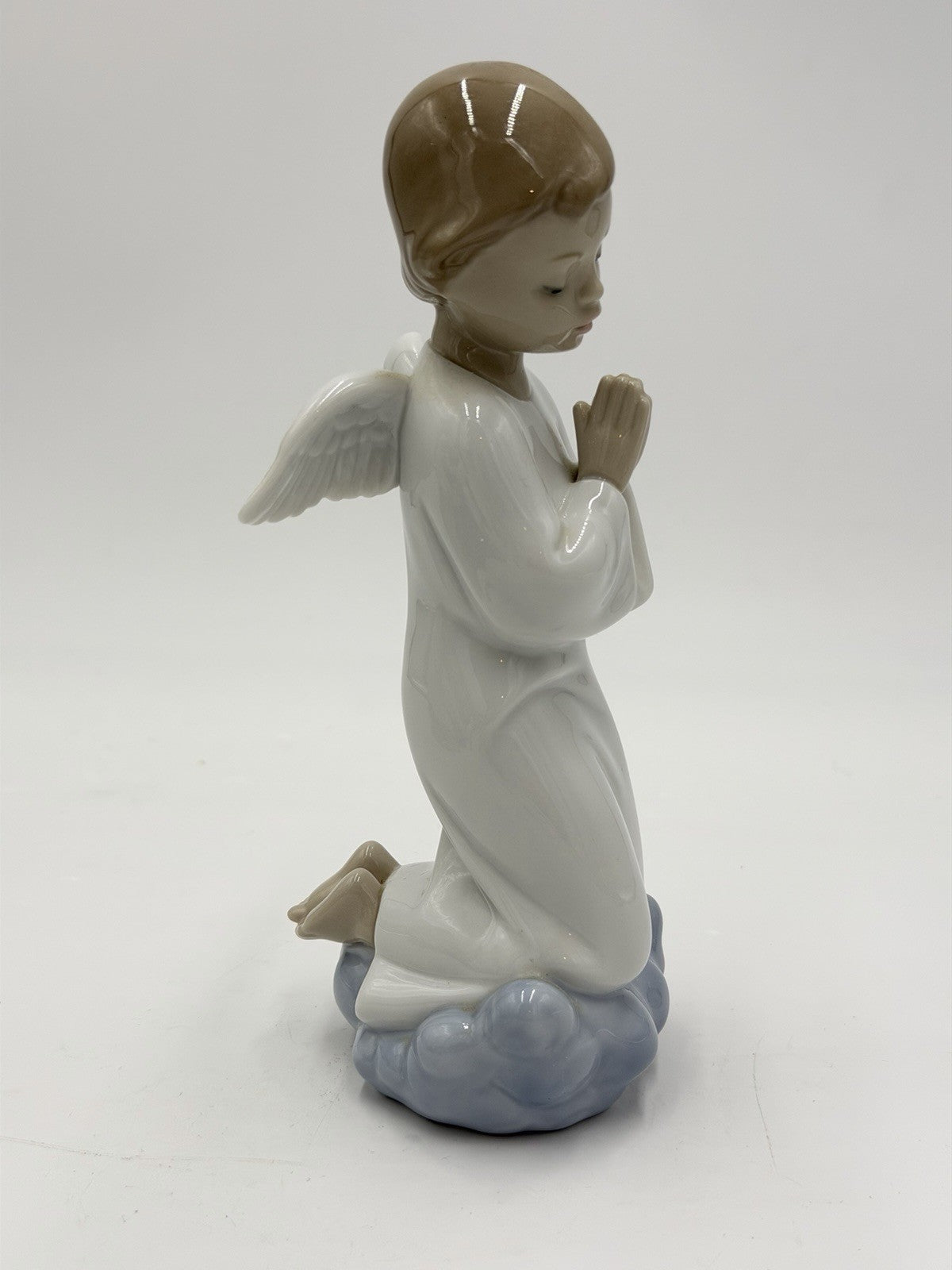 NAO by LLADRO Spain  Porcelain Celestial Prayer Angel Praying #1426 Figurine