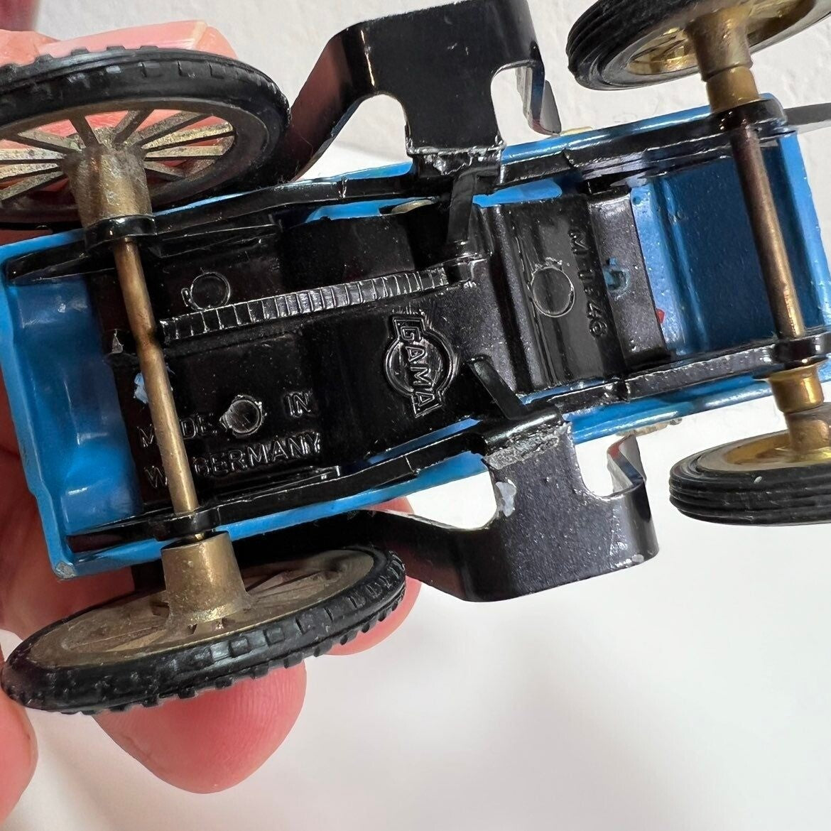 Decauville Model Die-Cast Car 372K Gama 1190 Peugeot Screw 1901 1:46 Truck Toy